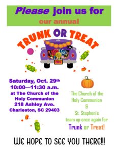 Trunk Or Treat Invite For Guests
