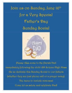 Fathers Day Flyer