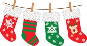 Free Clipart Christmas Stocking 30