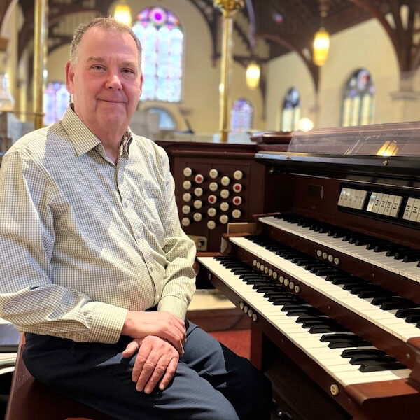 Mitch Weisiger, Organist at the Church of the Holy Communion in Charleston, SC